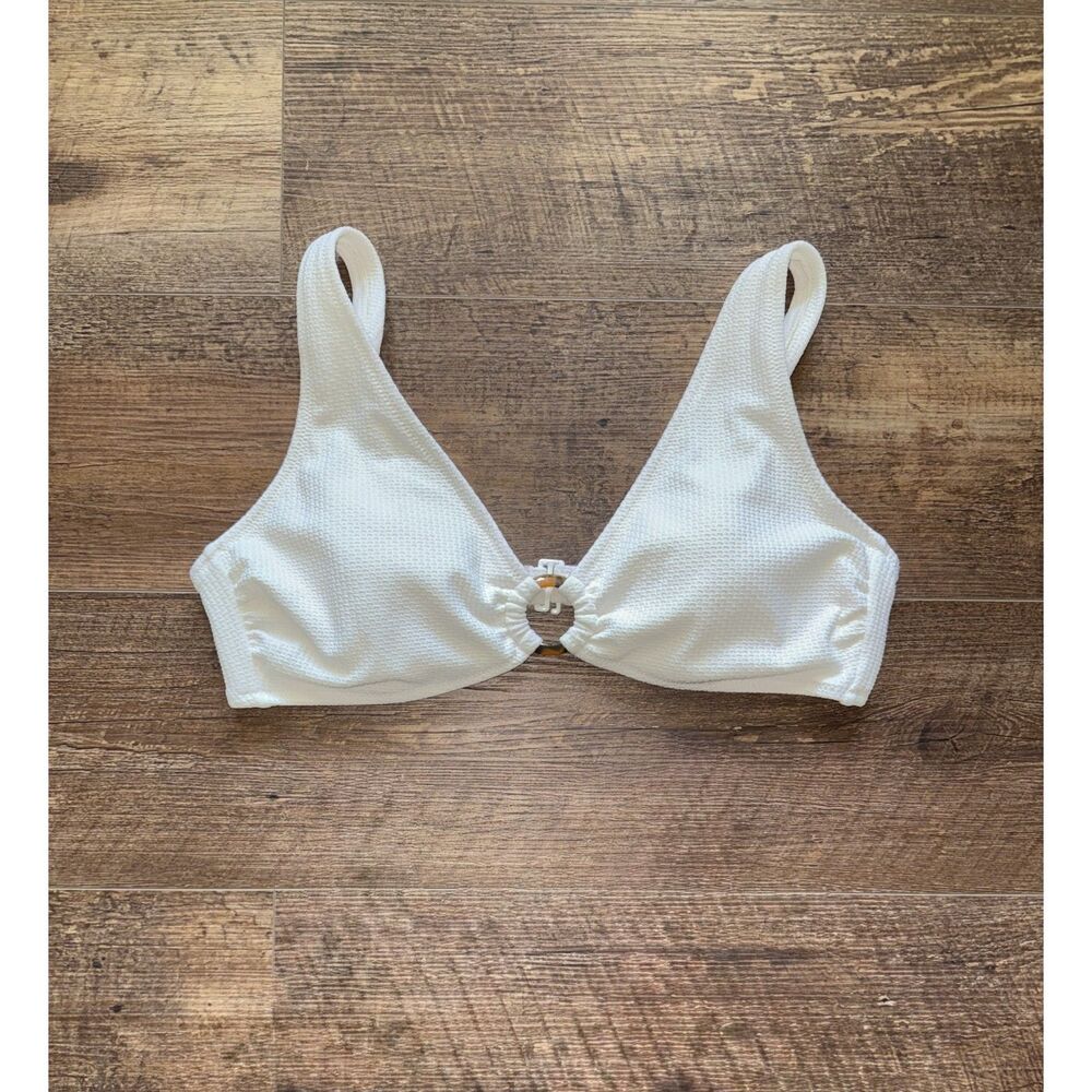 Old Navy bikini top LARGE White GUC (bc white)